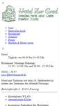 Mobile Screenshot of hotel-zur-gred.de